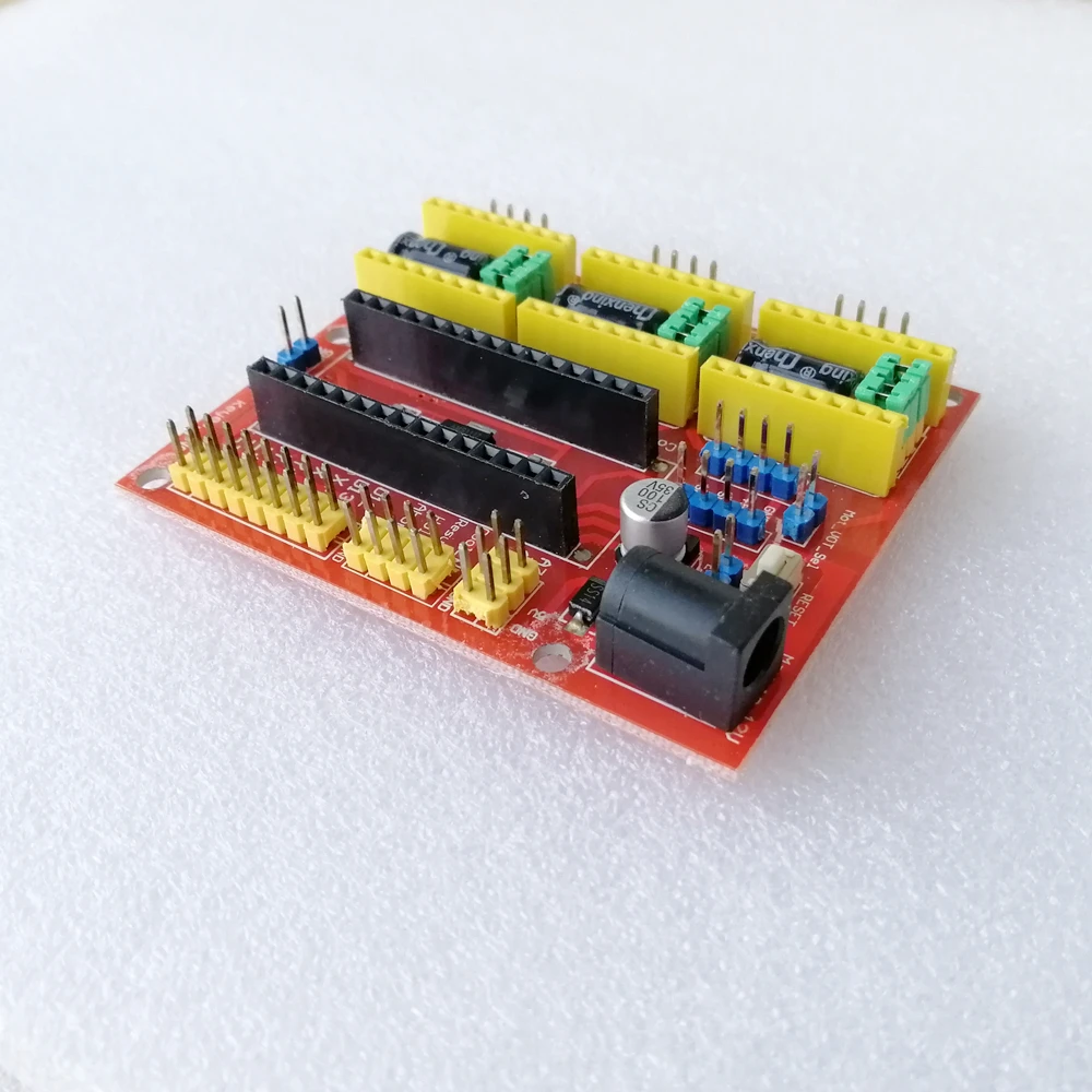 Плата Расширительная grbl shield cnc V4 контроллер совместимый с arduino Nano V3 для лазерного