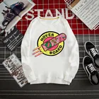 Толстовка мужская в стиле 90-х Ullzang, свитшот с принтом, трендовая одежда, худи с круглым вырезом в стиле хип-хоп