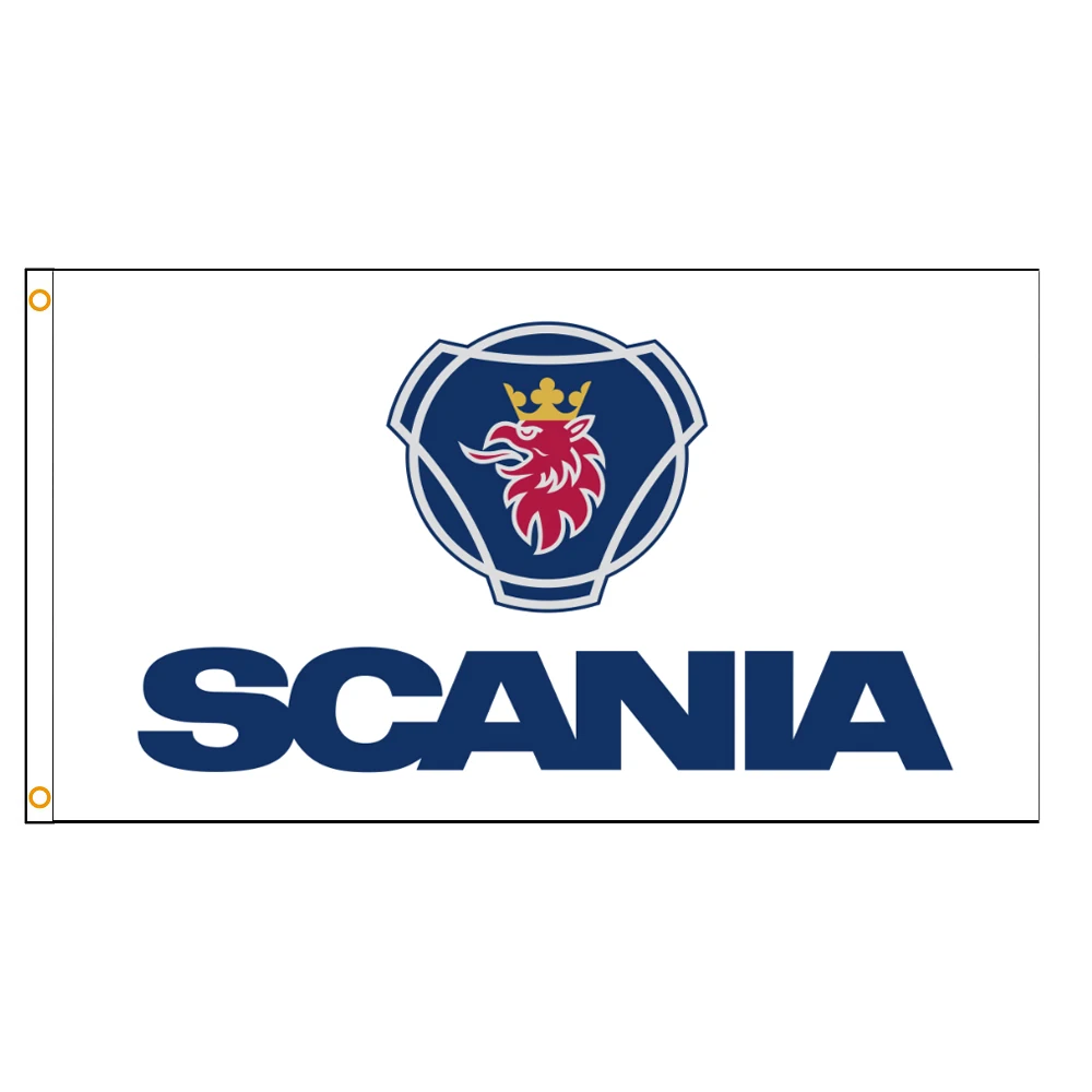 

3x5 Ft Sweden Scania Car Flag Banners for Room Wall Decor