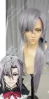 Seraph of The End Ферид Батори длинные прямые серые термостойкие синтетические волосы Косплей Хэллоуин вечерние НКА + бесплатная шапочка для парика