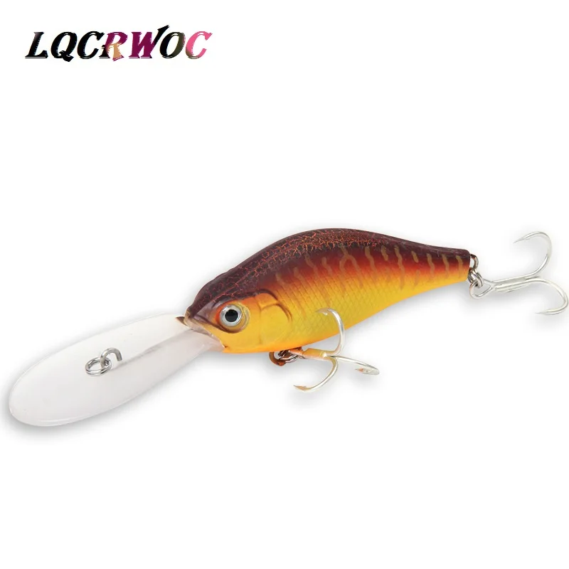 Crankbait 70 мм Вес: 9 гр рыболовная приманка swimbait качели шум вибрации приманки