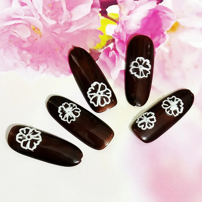 Модные тисненые наклейки для дизайна ногтей на ногти маникюрные Подвески Фольга