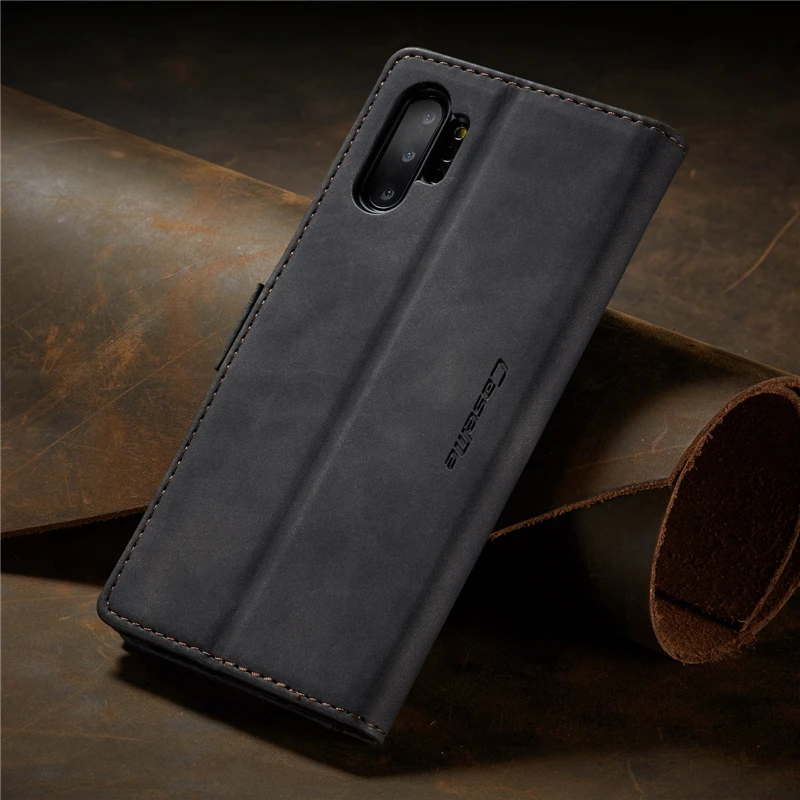 Note10 чехол для samsung Galaxy Note 10 Plus кожаный чехол держатель для карт книжка откидная крышка для Galaxy samsung Note 10 Pro кошелек Чехол