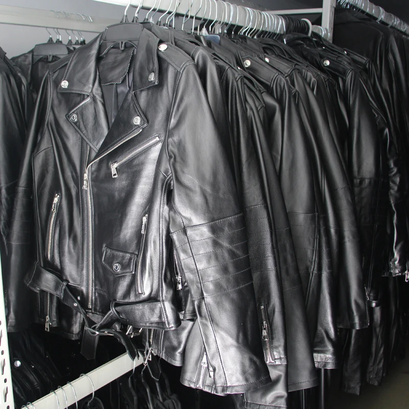 

Free shipping,Classic Style fashion women 100% sheepskin jacket.cool genuine leather street coat.plus size slim motor jackets