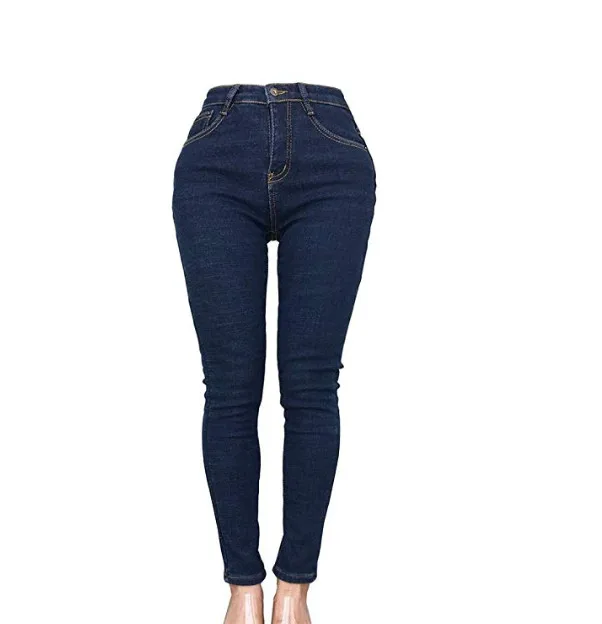 Женские флисовые джинсы свободные прямые фланелевые бойфренды с флисовой