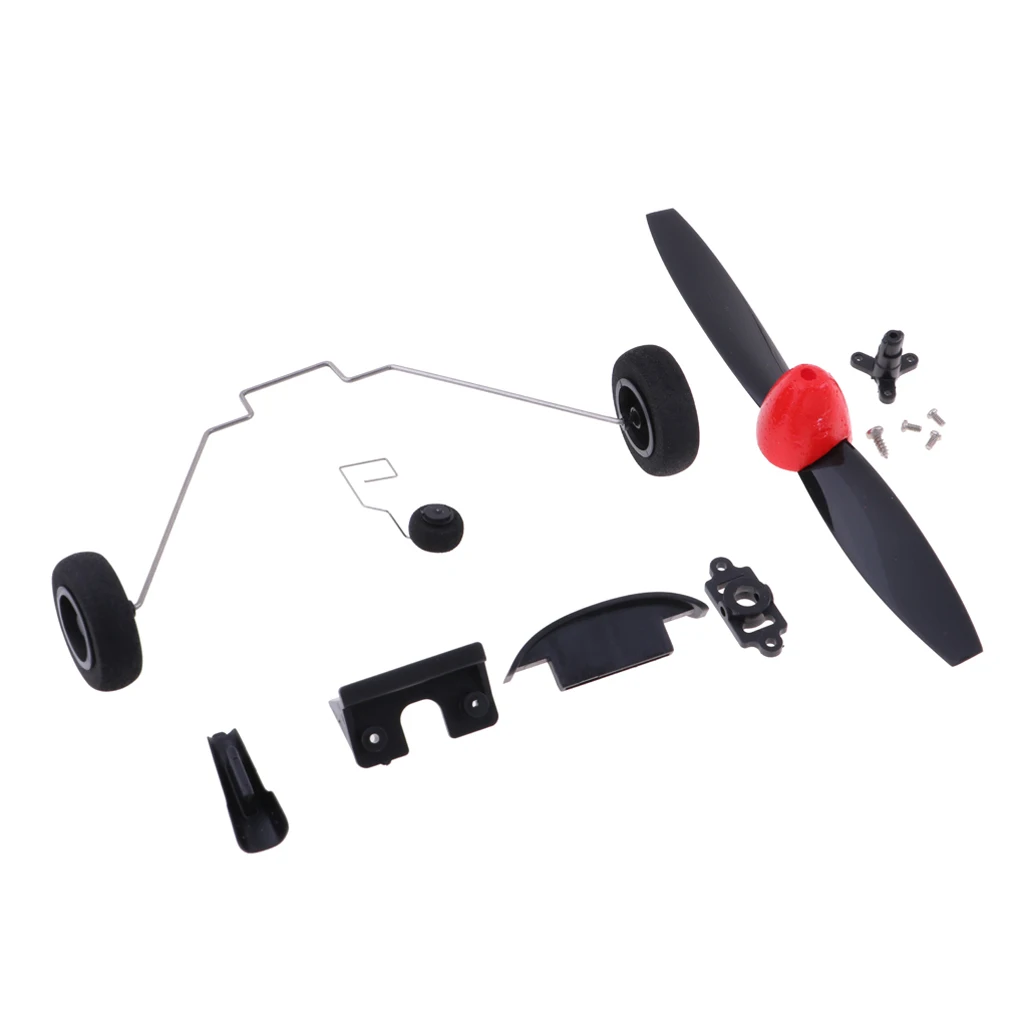Пропеллер + передние и задние шасси запасные части для самолета WLtoys XK A430|Детали