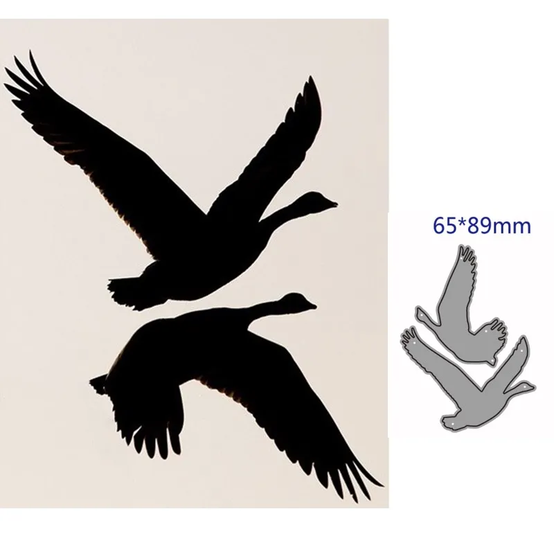 Металлические режущие штампы высечки формы для украшения животных лебедей