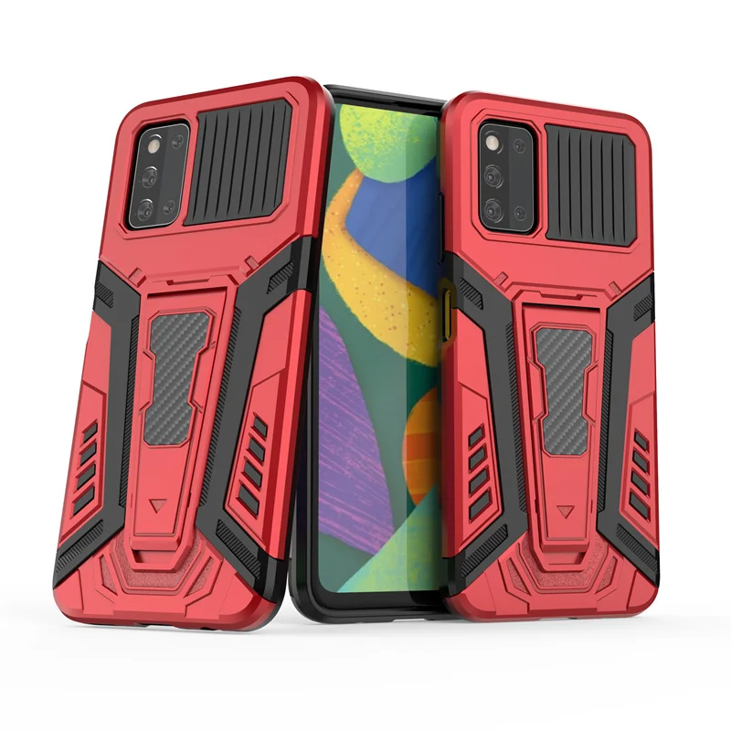 Holder Cover For Samsung Galaxy F52 Case For Samsung F52 Capas Shockproof PC Stander Kickstand Cover For Samsung F52 F 52 Fundas