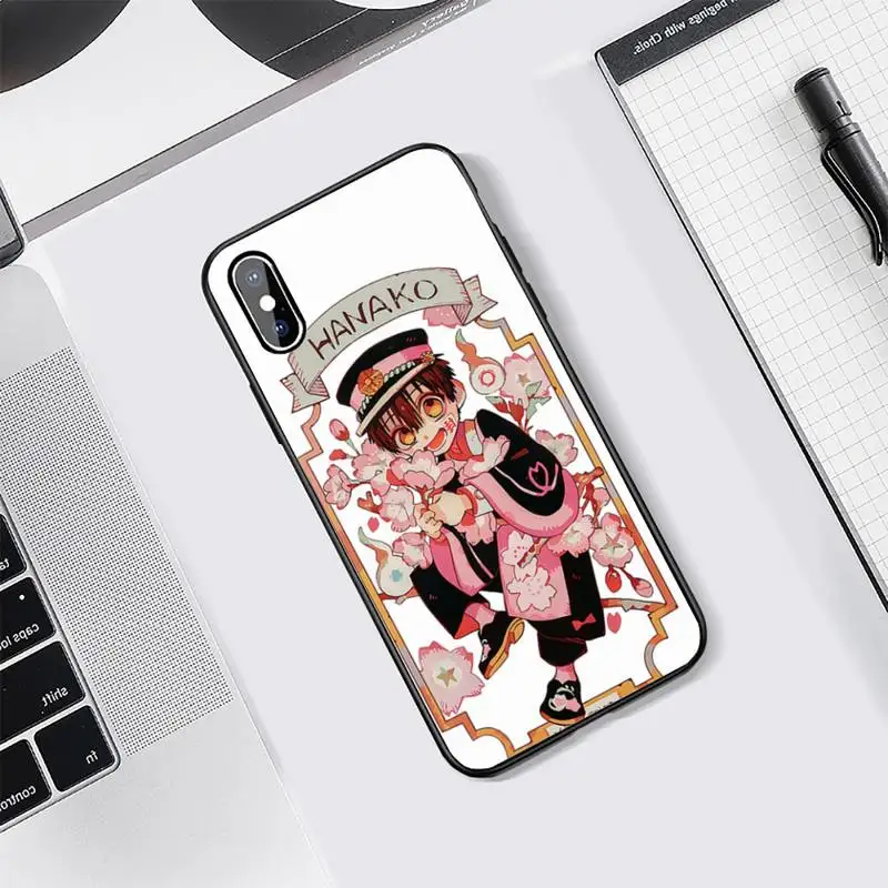 

Anime Toilet-Bound Hanako-kun Phone Case Tempered glass For iphone Samsung S note 7 8 9 10 11 12 X XS XR MAX edge e plus pro