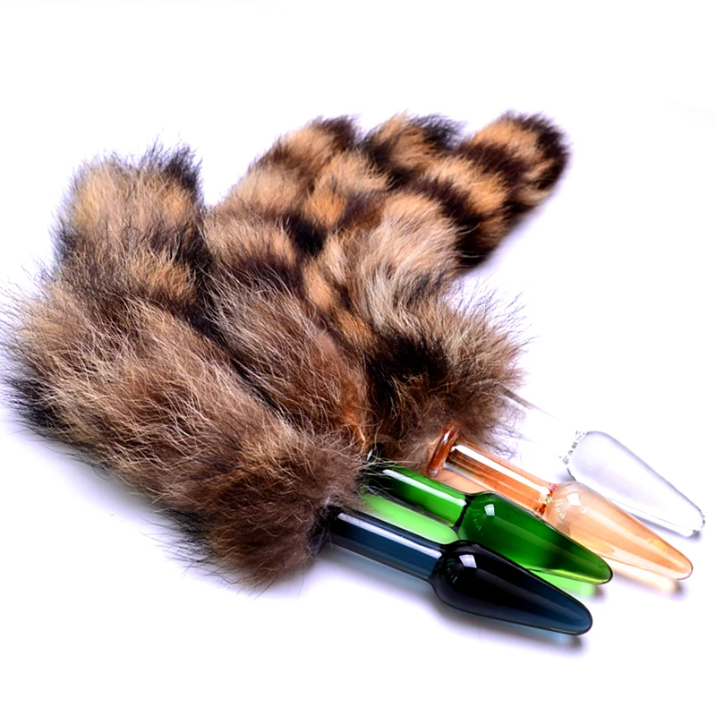 Anal Toys fox Tail Plug Erotic Butt Dilator Massager Sex for Woman Men Sexy Adult Anus Toy | Красота и здоровье