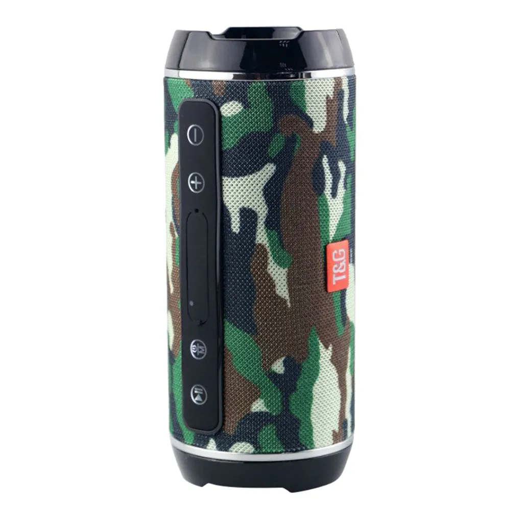 F Bluetooth динамик TG 116 беспроводной Bluetooth динамик открытый стерео бас USB/TF/FM радио аудио Беспроводная Музыка - Цвет: F