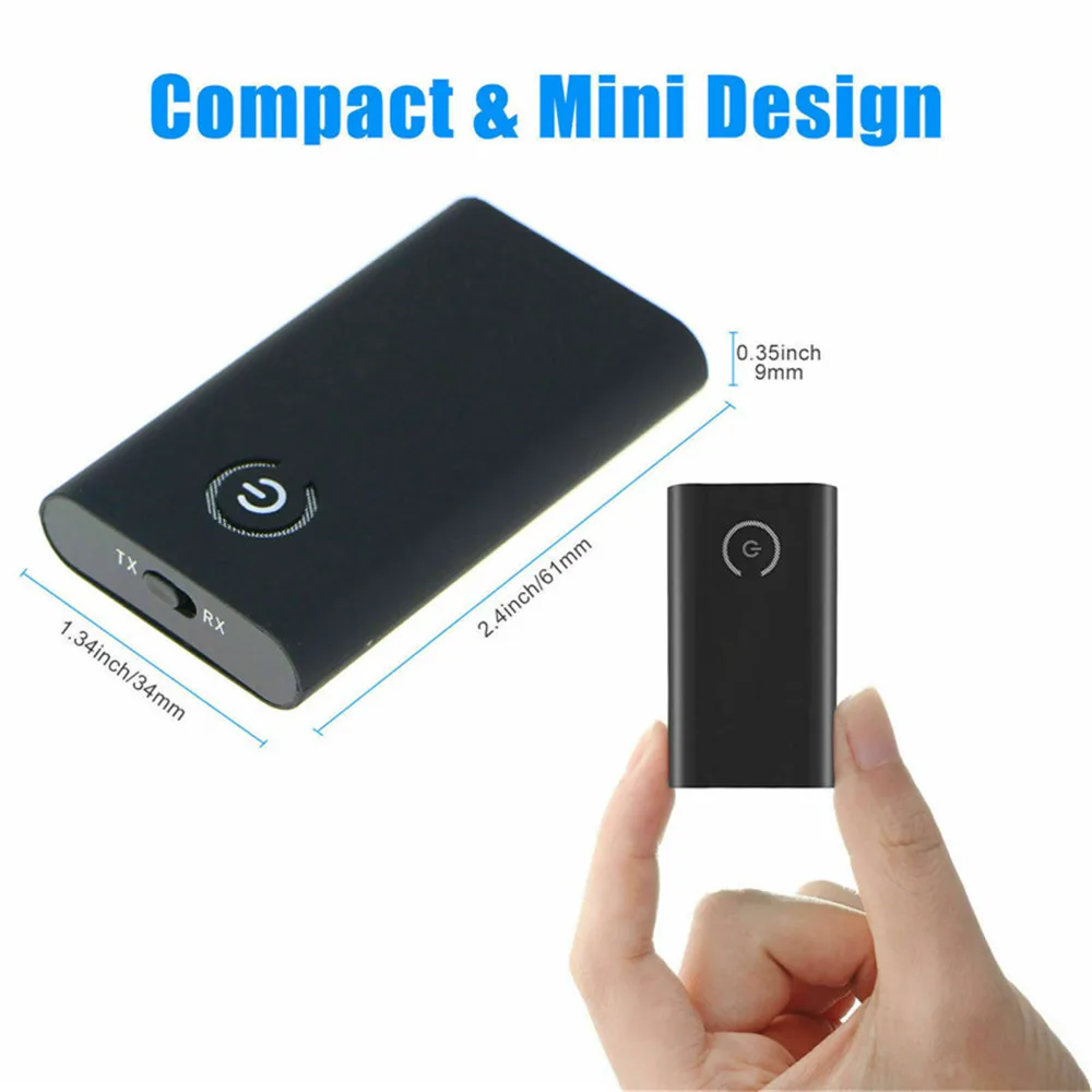 Передатчик 2 в 1 Bluetooth 5 0 3 мм AUX Hi-Fi |