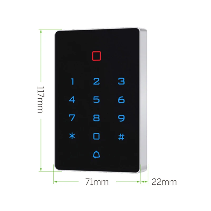 Автономная клавиатура T12 WIFI Smart Tuya RFID-карта дверной замок Водонепроницаемый