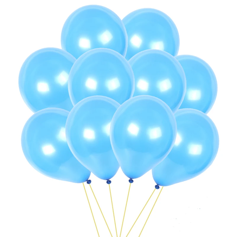 10pcs blue 5 мм* 10 м воздушный шар, веревка, фольга, шар, лазер, розовое золото, серебро, лента, украшение для свадьбы, дня рождения, вечеринки, воздушный шар, упаковка, кран - Цвет: 10pcs blue
