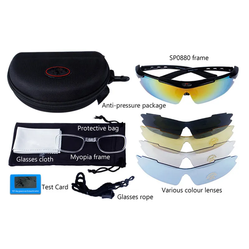 

New Cycling Glasses MTB Bike Glasses Eyewear Running Fishing Sports Sunglasses PC Explosion-proof Sunglasses Travel Sunglasses