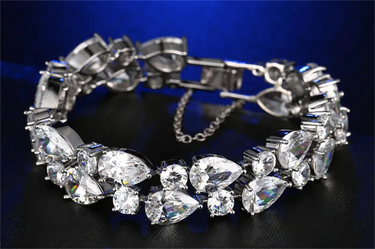 

bracelet Women's bracelet amber Armband braclelets ladies Amethyst bracelet gemstone yellow crystal Colorful zircon BR0001