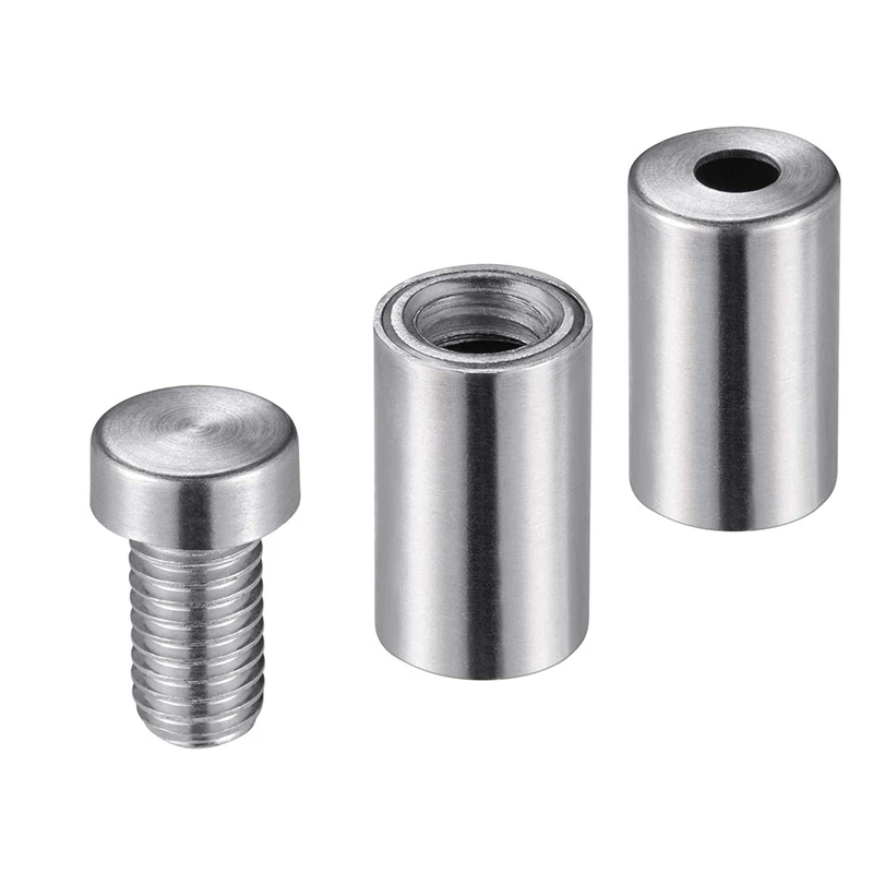 48 упаковок вывесок винты для рекламы из нержавеющей стали настенные стойки