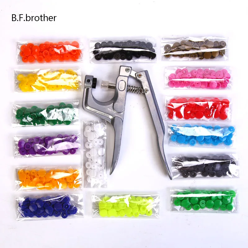 Качественные цветные кнопки для одежды набор ручных инструментов перфорации