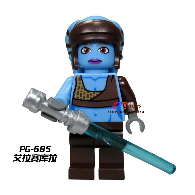 PG685 Single Sale superhero Anakin Skywalker 9494 building blocks model bricks toys for children action figures - Цвет: PG685
