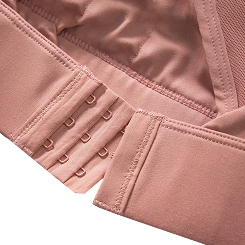 

Simple Temperament Fitness Sports Breathable Skin High Elastic No Steel Large Size Sports Underwear Women
