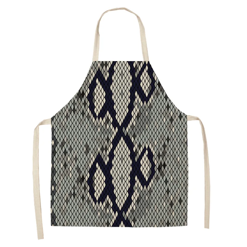 Leopard Print Aprons Kitchen Aprons Men Women Apron Home Cooking Baking