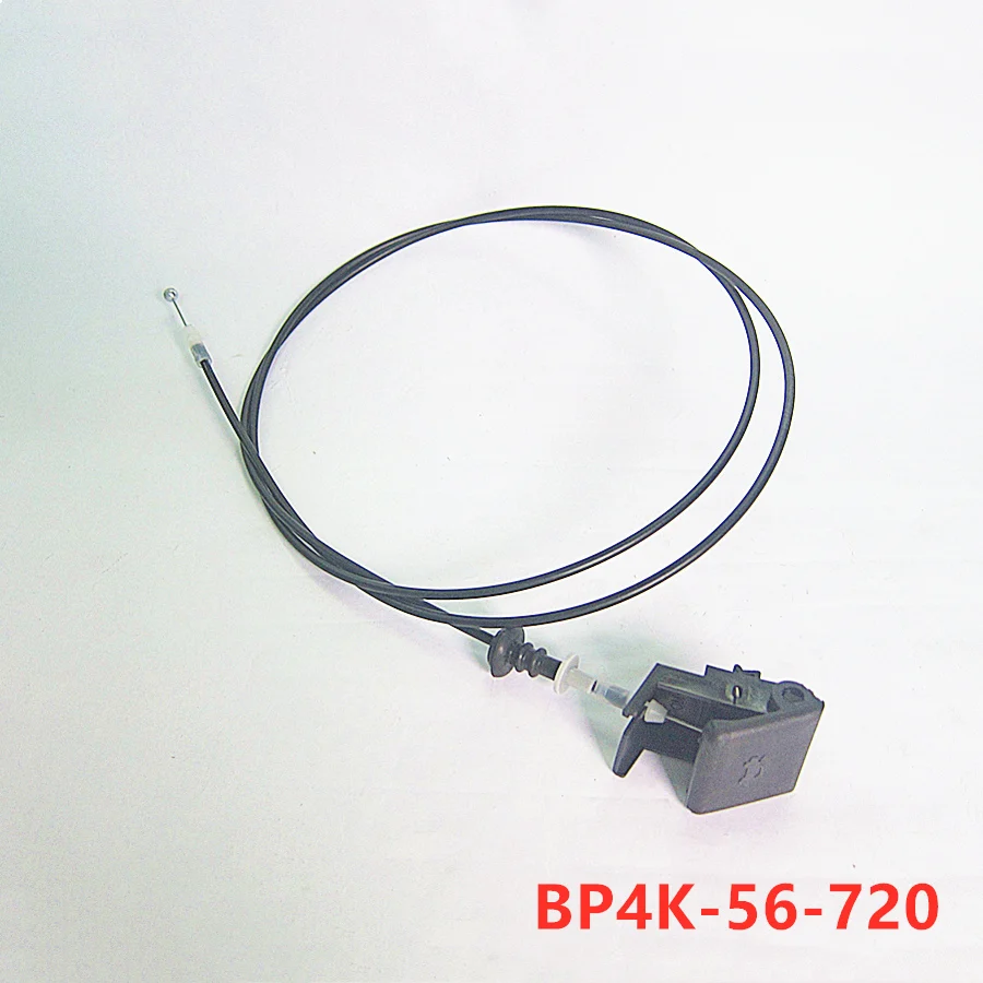 Piezas de carrocería de coche, cable de liberación de cable de capó de BP4K-56-720 con mango para Mazda 3 2003-2010 BK