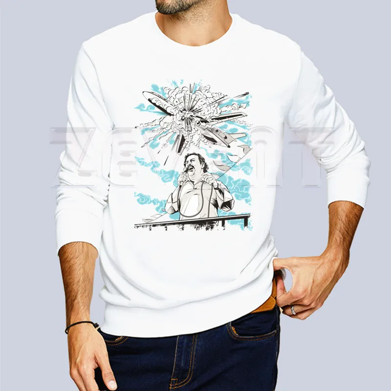 Narcos Pablo Escobar Thug Life Men's Hoodies Spring Autumn Male Casual Sweatshirts Sweatshirt Tops | Мужская одежда
