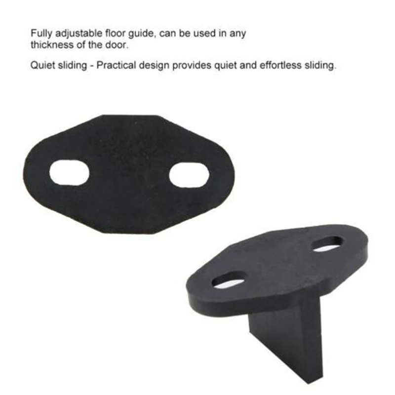 Hardware Floor Guide With Screws Home Tool Set Accessory Adjustable Gate | Sliding Door Locks
