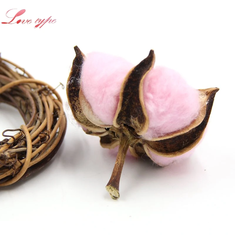 5 шт. цветные сушеные цветы из натурального хлопка|flowers for|dried pressed flowersflower for home |