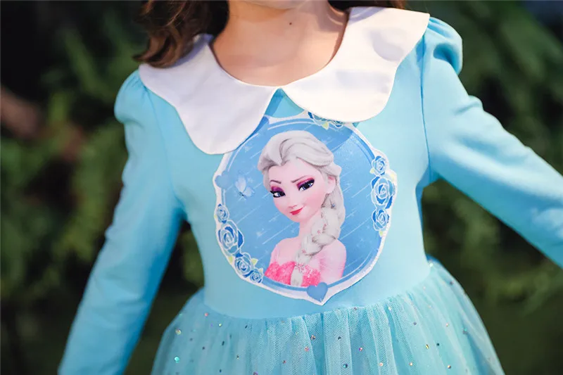 Baby Girl Elsa Princess Dresses Kids Toddler Christmas Birthday Party Winter Dress Teen Cartoon Cosplay Clothes Vestido 2019 New | Детская
