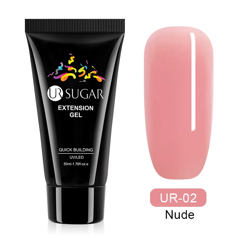 Ur Sugar 30 г полигелевый удлинитель для пальцев, кристально-Желейный гель для ногтей, УФ светодиодный твердый гель, акриловый строительный УФ-гель - Цвет: 120