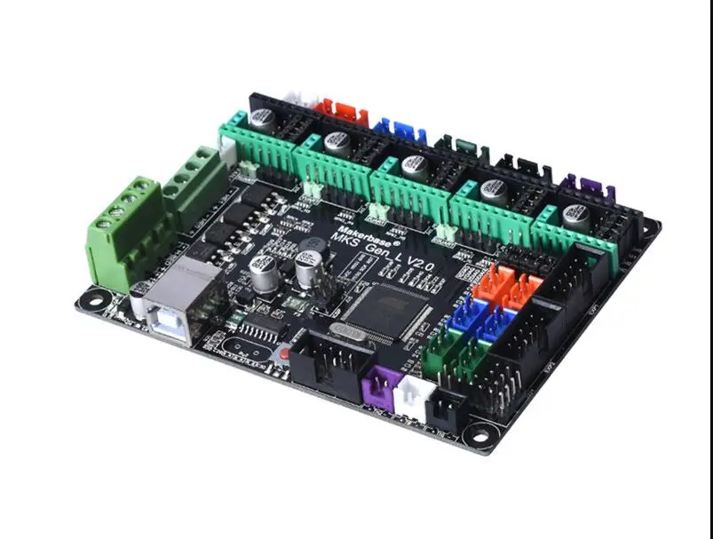 Материнская плата MKS BASE V2.0 для управления 3d принтером совместимая с Mega2560 Ramps1.4