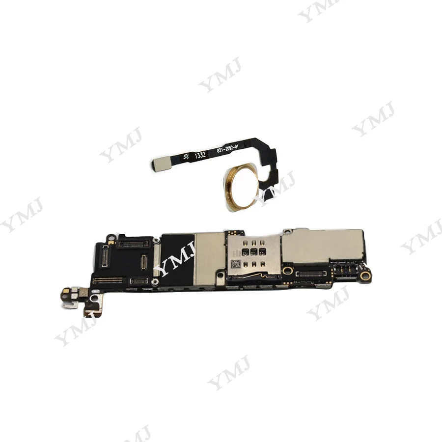 16 ГБ 32 64 с Touch ID для материнской платы iphone SE оригинальная разблокированная