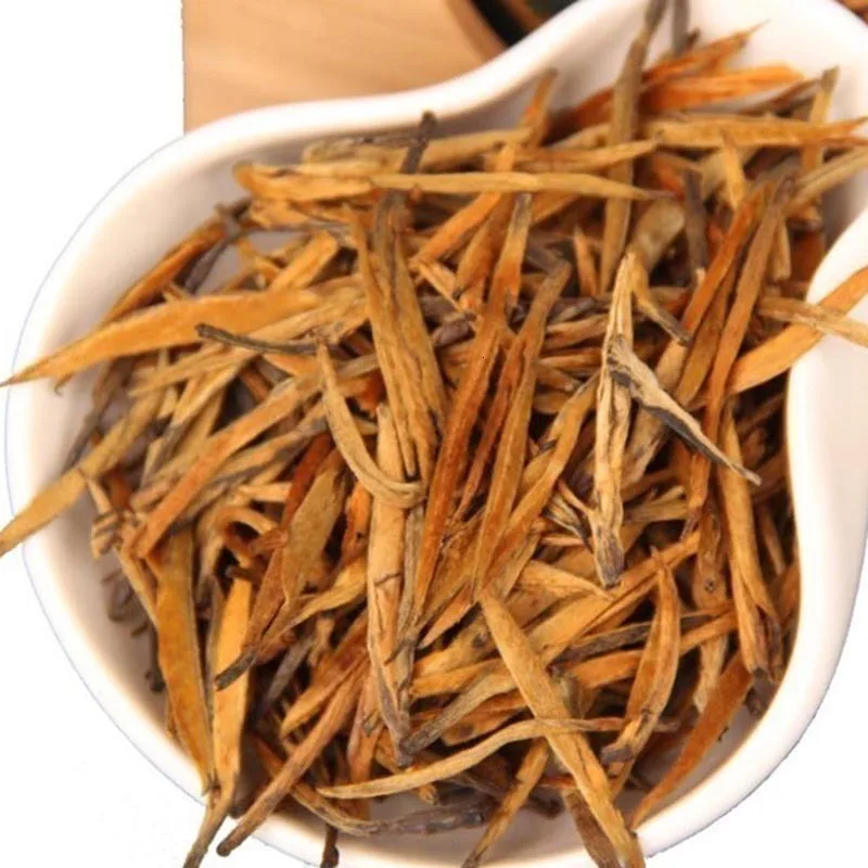 Китайский чай Yunnan Fengqing с большой золотой иглой Dian Hong A +++ китайский Dianhong кунг фу