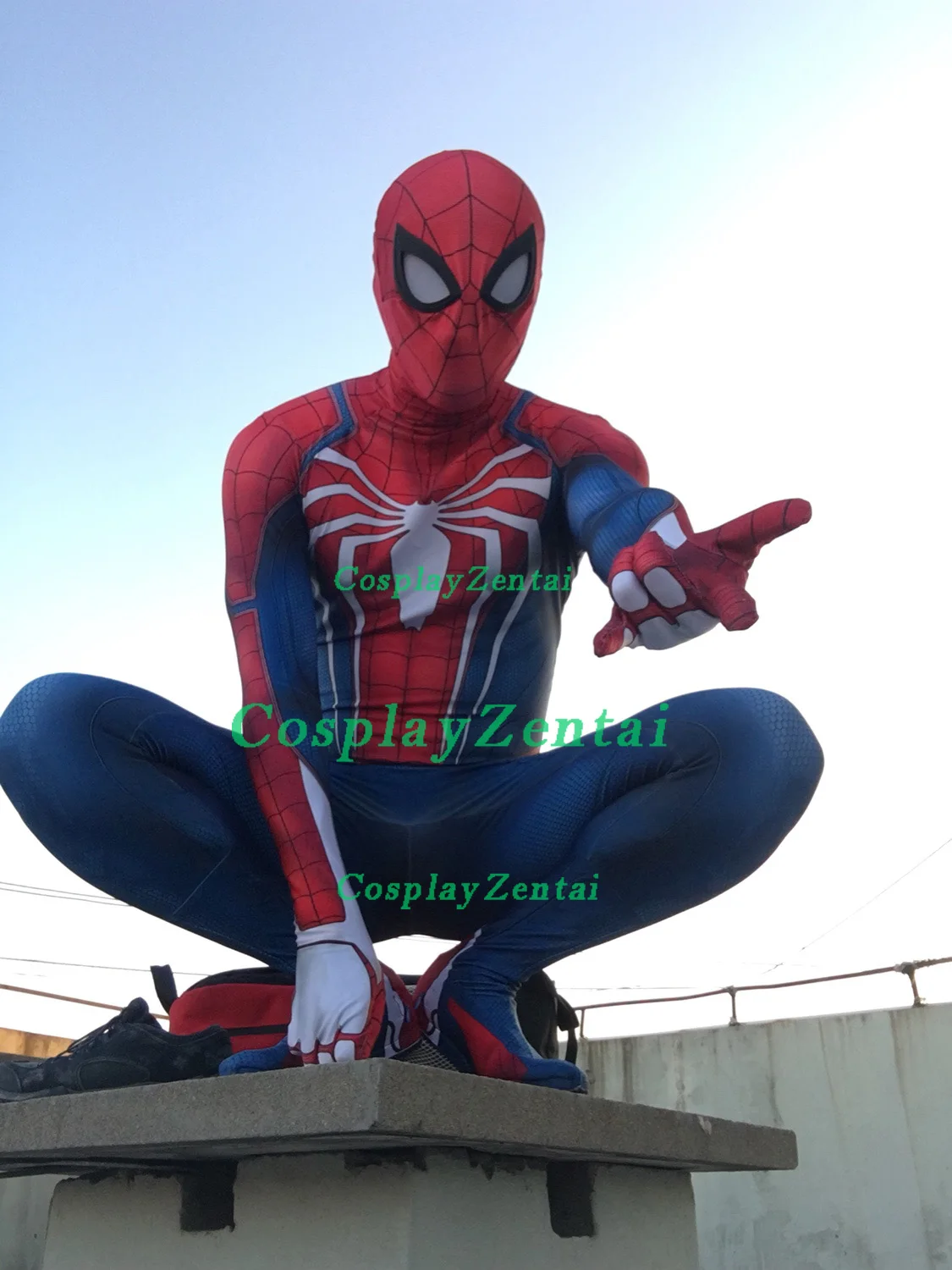 Игра-паук PS4 insomniac костюм Человека-паука 3D принт спандекс Хэллоуин Человек-паук косплей зентай костюм для взрослых/детей