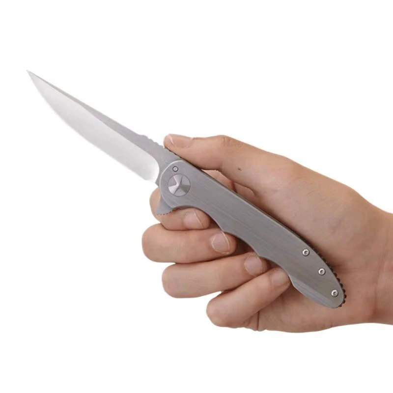 

High quality 7076 Folding Knife 8Cr13MoV Steel Outdoor Folding Knife Camping Fishing EDC Tool Folding Knife Multi-Function Tool