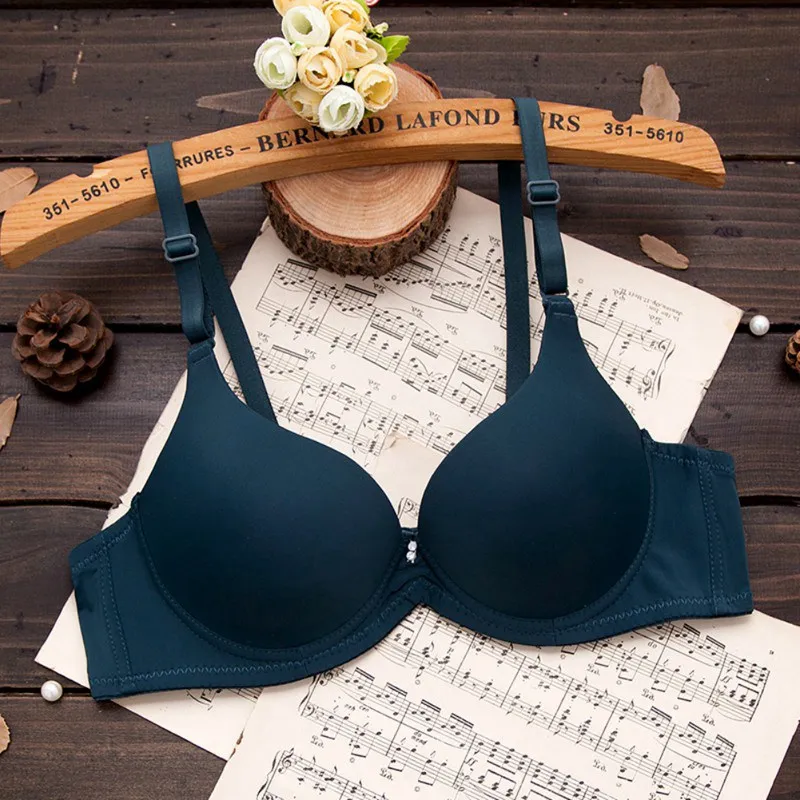 

/ Ladies Padded Push Up Bras Smooth Women Bras Brassieres Adjusted Underwear Intimates Bras