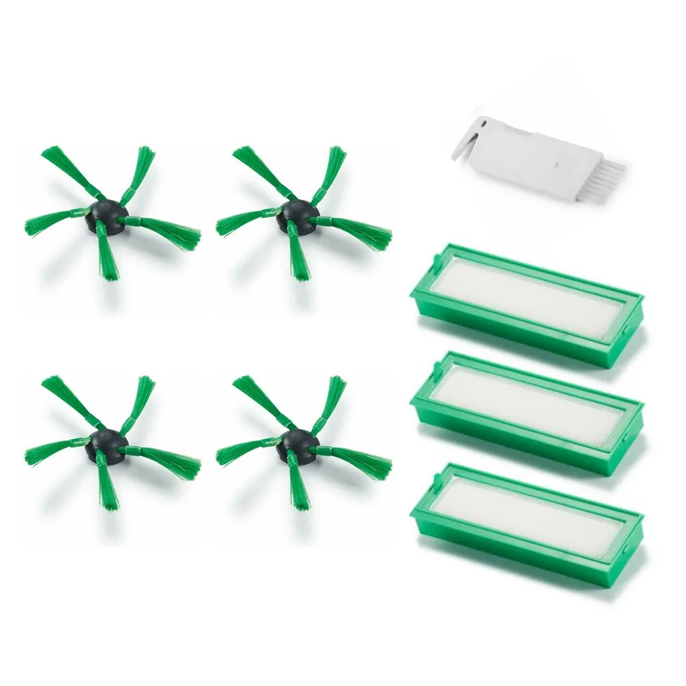 

8PCS Filters Side Brushes Cleaning Brush For Vorwerk Kobold VR 200 VR 300 Spare Parts For Vorwerk Kobold Vacuum Cleaner Brush