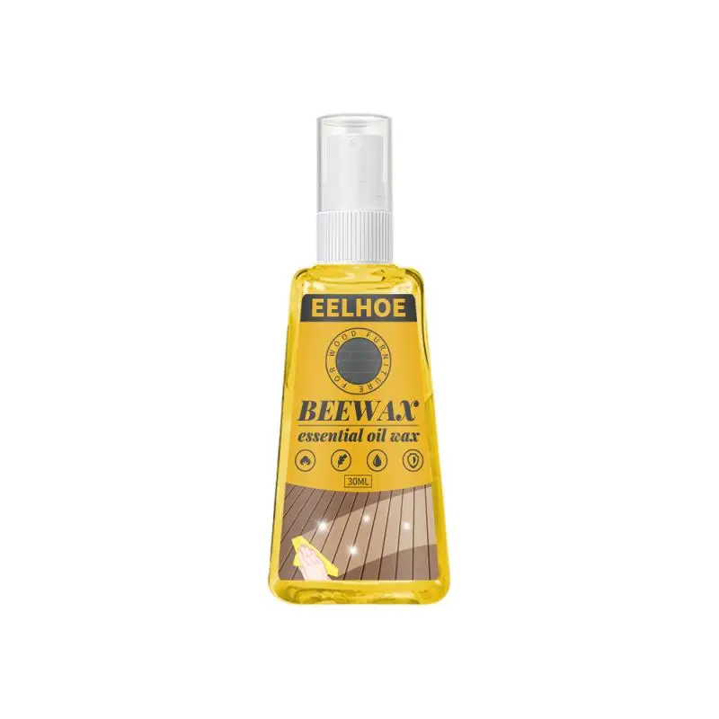 

1PC 30ml Wood Seasoning Beewax Solve Furniture Polishing Care Beeswax Scratch Repair Spray Household Items Care Fix Agent