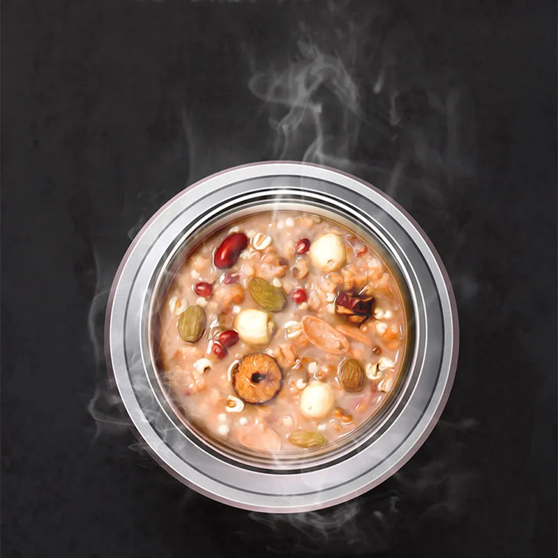 Термоемкость для пищевых продуктов суповая гусеница 316 вакуумный Ланч-бокс из