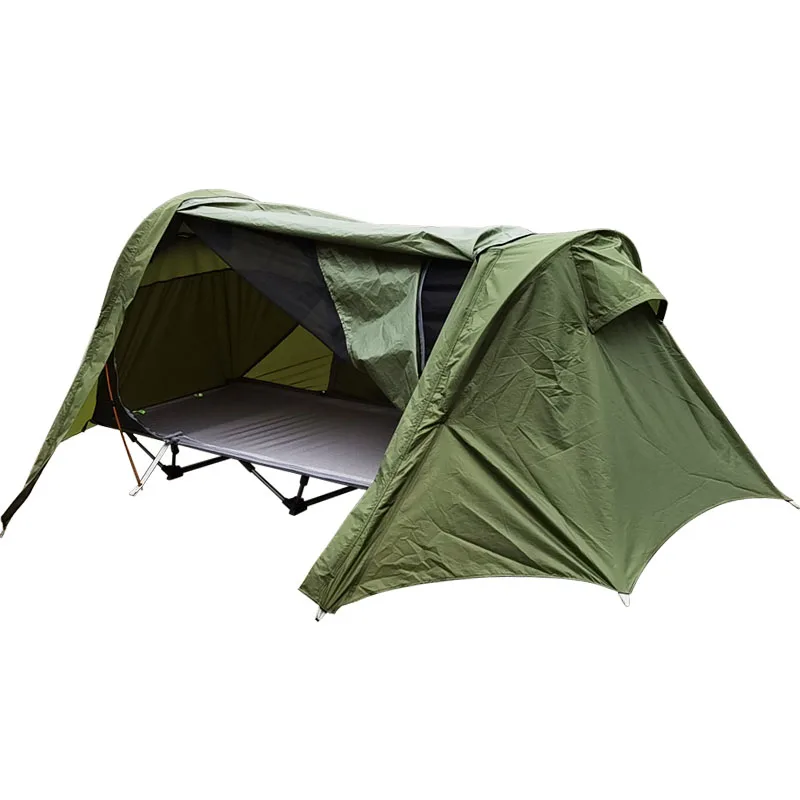 저렴한 야외 경량 캠핑 슬리핑 침대 방수 습기 방지 캠핑 텐트 매트, 지상 접이식 침대