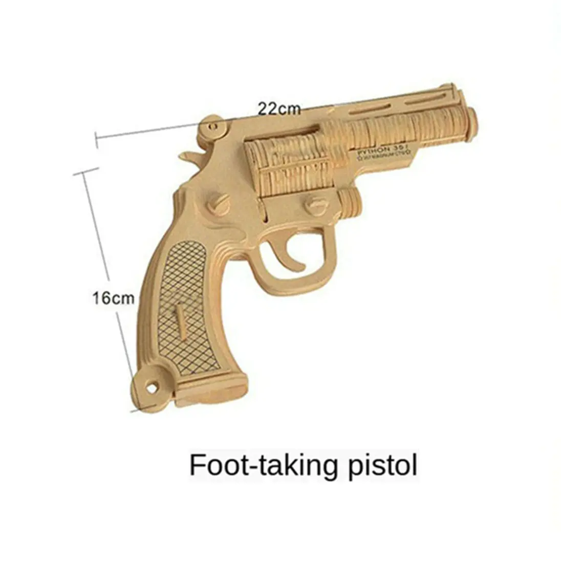 Ручная работа пистолет Модель игры украшение стола Собранный детский автомобиль