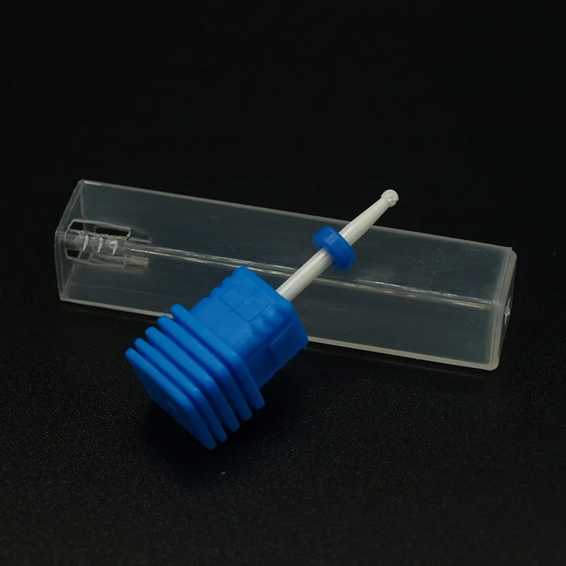 EasyNail 10pcs 2.35mm Ball shape Ceramic Nail Drill Bit Electric Manicure Machine Accessories Nail Art Tools cuticle remover