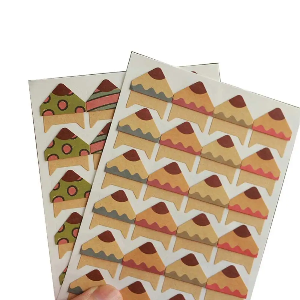 48 шт./лот цветные карандаши мелки угловая бумага скрапбукинг самодельные