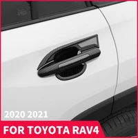 outer door bowl decoration door bowl sticker door handle handle for toyota rav4 xa50 2019 2020 2021 cars accessories