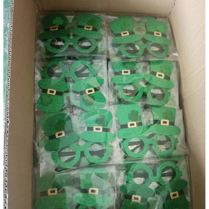 1 шт. ирландские очки-Топпер День Святого Патрика очаровательные костюмы