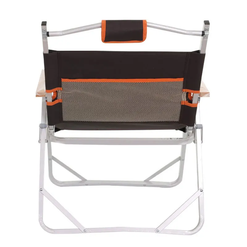 Складной стул в форме Луны Сверхлегкий складной из ткани Оксфорд для пляжа