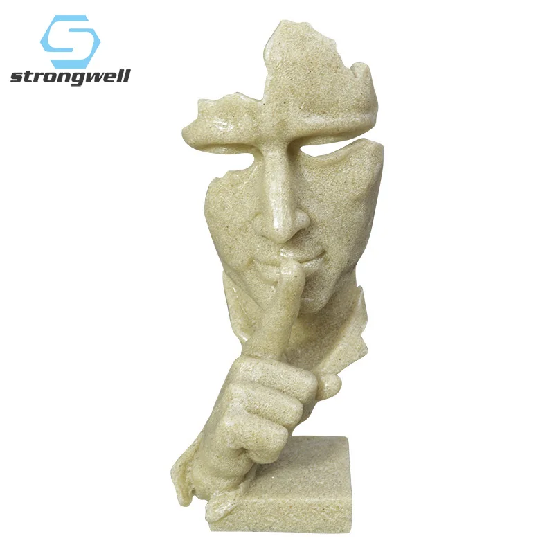 Креативные статуи из смолы скульптура современные человеческие мышления