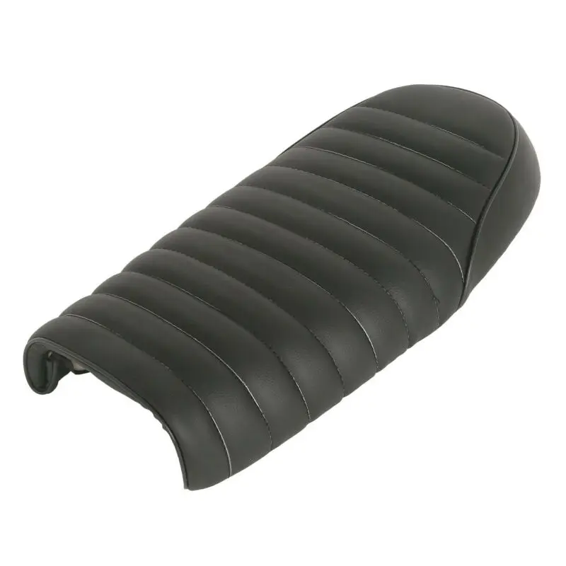 Мотоциклетное универсальное винтажное седло для Кафе Racer Flat Hump подходит Honda CB Suzuki