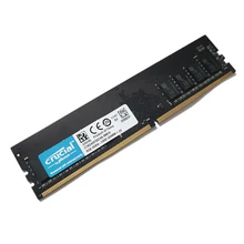 Crucial 25pcs 4GB 8GB DDR4 2400MHz 2666MHz Desktop Memory PC4 19200 21300 U 288 Pins 1.2V Non-ECC Unbuffered UDIMM RAM